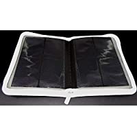 docsmagic.de Premium Pro-Player 4-Pocket Zip-Album White - 160 Card Binder - MTG - PKM - YGO - Cremallera Blanco